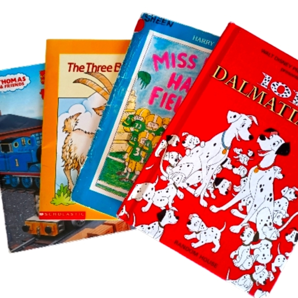 5/$25 Children's Book Lot Disney, Classics Thomas Train Educational